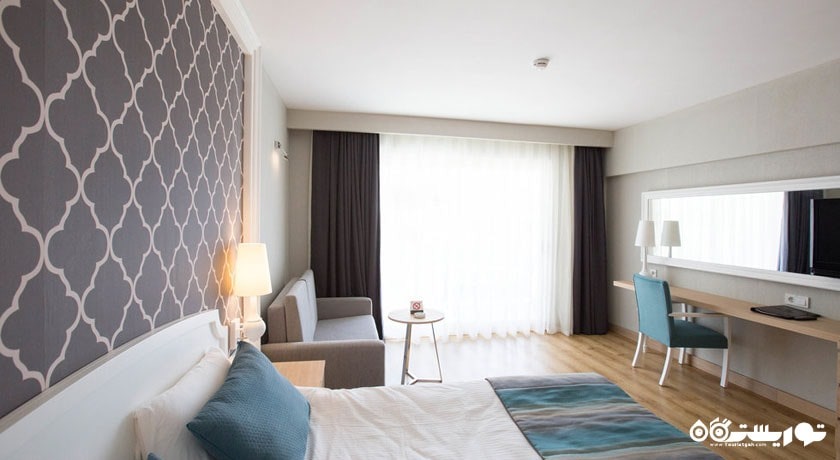  اتاق فمیلی(خانوادگی) با چشم انداز دریا هتل شروود برییز ز ریزورت شهر آنتالیا